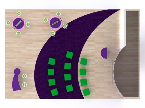 VK-5141 Trade Show Exhibit -- Plan View