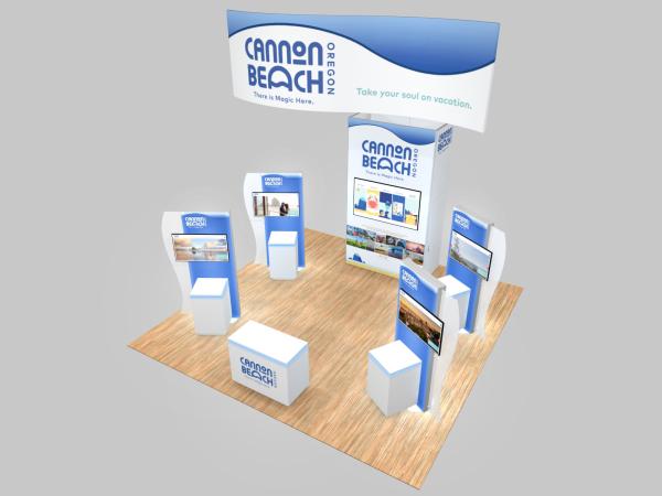 RE-9140 Island Rental Trade Show Exhibit -- Image 4