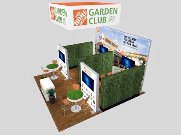 RE-9161 Island Rental Trade Show Exhibit -- Image 5 