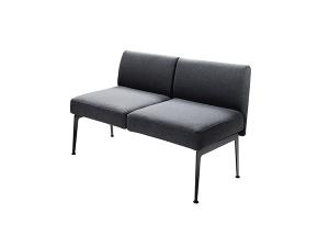 Munich Armless Loveseat -- Trade Show Furniture Rental