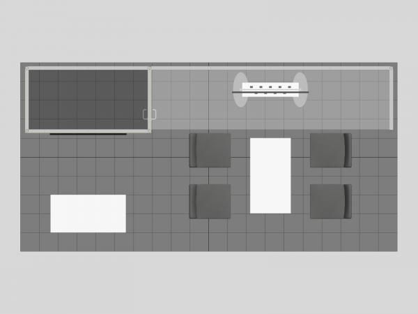 GK-2989 Trade Show Rental Exhibit -- Plan View